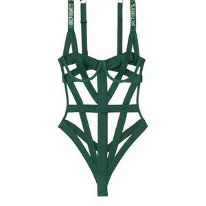 Victoria's Secret Shine Strap Strappy Teddy M